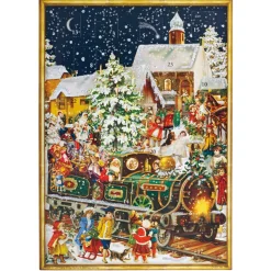 Advent Calendar Nostalgic Christmas Train