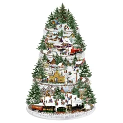 Advent Calendar "Railroad Fir Tree", Small