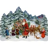 Advent Calendar "Sledge In The Winter Forest"