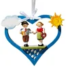 Bavarian Heart With Bavarian Dancers