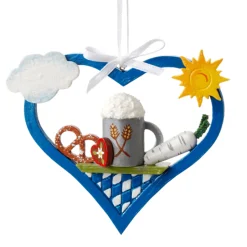 Bavarian Heart With Bavarian Snack