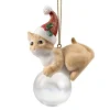 Beige Kitten On Bauble