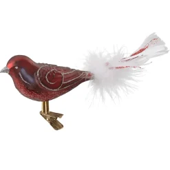 Bird Burgundy-Silver