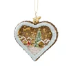Christmas Tree Ornament Gingerbread Heart