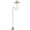 Counter Balance Candle Holder, Gold