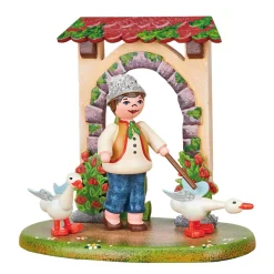 Country Idyll Goose Herder