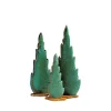 Cypress Trees, 3-Piece Set