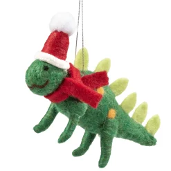 Dino With Scarf Made Of Felt