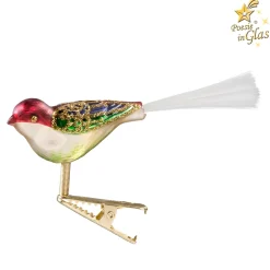 Glass Bird Gold-Multicolored