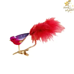 Glass Bird Pink-Purple