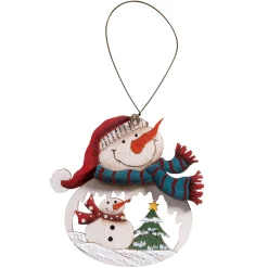 Hanging Ornament Snowman
