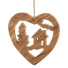 Heart Forest Scene, Olive Wood