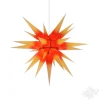 Herrnhuter Paper Star, Red/Yellow, 27.6Inch
