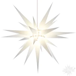 Herrnhuter Paper Star, White, 31.5Inch