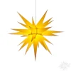 Herrnhuter Paper Star, Yellow, 27.6Inch