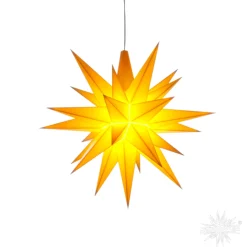 Herrnhuter Star Yellow, 5.12Inch, Plastic