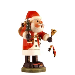 Holzknoddl "Bell Ringing Santa", Incense Smoker