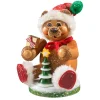 Holzknoddl "Christmas Teddy", Incense Smoker