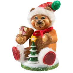 Holzknoddl "Christmas Teddy", Incense Smoker