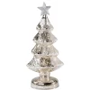 Led Glass Christmas Tree, Silver