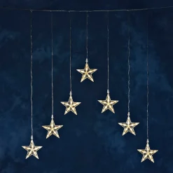 Led Light Curtain With Stars