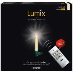 Lumix Superlight Mini 12 Candles Basic Set In Ivory