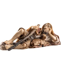 Lying Shepherd With Lamb