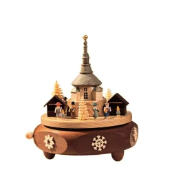 Music Box "Seiffen Christmas Market"