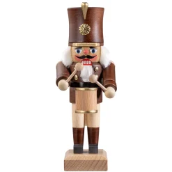 Nutcracker "Drummer", Brown, 8.1 Inch