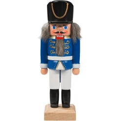 Nutcracker "Hussar" Blue, 5.7 Inch