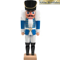 Nutcracker "Hussar" Blue, 10.6 Inch