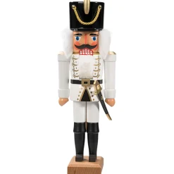 Nutcracker "Hussar" White, 14.2 Inch