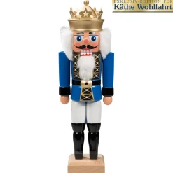 Nutcracker "King" Blue, 10.6 Inch