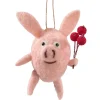 Piggy Made Of Felt