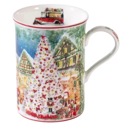 Porcelain Mug "40 Years Weihnachtsdorf"