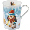 Porcelain Mug "Christmas At The South Pole"