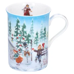 Porcelain Mug "Ice Skating"