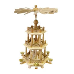 Pyramid "Snowmen In The Winter Forest"