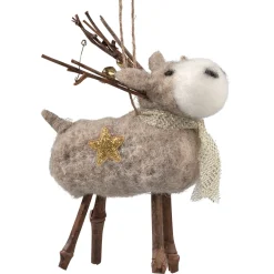 Reindeer With Scarf