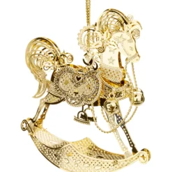 Rocking Horse, Gold-Plated