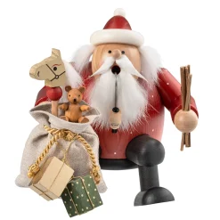 Santa Claus With Gift Sack, Incense Smoker