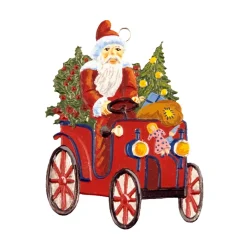 Santa In Car