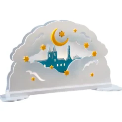 Schwibbogen Cloud Panorama "Rothenburg" (With Lighting)