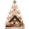 Schwibbogen "Fir Tree With Gift Store", 230V With Usb A Port