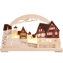 Schwibbogen "Rothenburg Plonlein" 115V With Usb A Port
