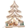 Schwibbogen "Tree Winter Forest", 115 V With Usb A Port