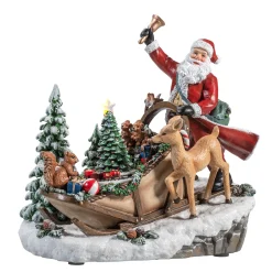 Sleigh With Animals, Music Box