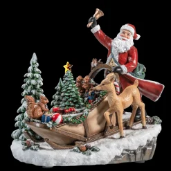 Sleigh With Animals, Music Box