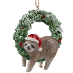 Sloth In Advent Wreath