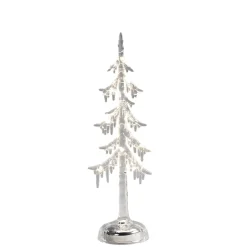 Small Winter Fir Tree With Lighting